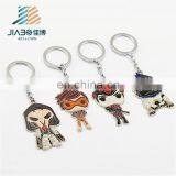 Wholesale Metal Custom Logo Anime Cartoon Metal Key Chain Ring