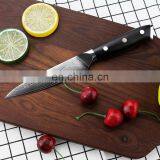 China Manufacturer Food Safety Damascus Mini Utility Knife thumbnail-5