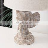 Nordic Hotel Craft Decoration Brown Handmade Lamp Antique Creative Animal Table Lamp for Bedside thumbnail-3