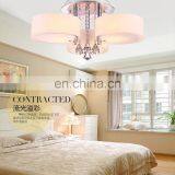 LED Warm Simple Ceiling Crystal Chandelier With Remote thumbnail-5