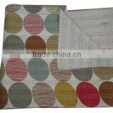 Kantha Quilt, Queen Kantha Blanket, Kantha Bedspread, Kantha Throw, Quilted Bed Cover, Queen Bedding,Handmade Quilt, REVERSIBLE thumbnail-3