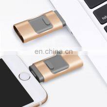 Hot Selling 3 in 1 USB Iflash Drive for Iphone Ipad Android 8G USB Flash Drive OTG With Best Price thumbnail-2