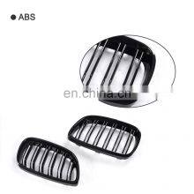 E92 ABS Grill Grille for BMW 328i 335i Coupe 05-08 Glossy Black M Look thumbnail-3