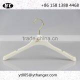 White Plastic Hanger and Pants Hanger With Custom Logo for Clothes thumbnail-2