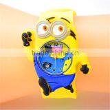 Hot fashion silicone kids slap wrist watch