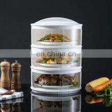 2020 Amazon Pop up Insulated Food Cover 5 Layers India Popular Multi Layer Food Cover Insulation Silicone Food Cover Stackable thumbnail-4