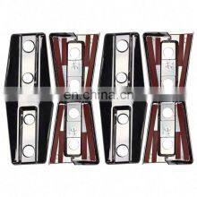 ABS Car Door Hinge Chrome Hood Hinge for Jeep For Wrangler JK 07+Offroad thumbnail-2