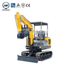 Double Speed Hydraulic Crawler Mini Excavator 1.8ton 2ton 2.5ton Heater Cabin thumbnail-4