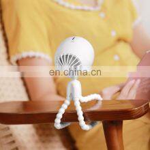 Top Seller 2022 Best Stroller Fan,Multifunctional Personal Portable Outdoor Desk Handheld Fan,USB Rechargeable Mini Fan thumbnail-3