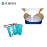 Addition Cure Silicone Material with Concrete Mold