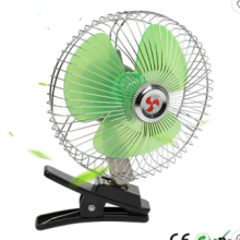 Oscillating Clip Car Fan 12 Volt Mini Car Cooling Truck Fans Auto Fan for Radiator（Wechat:13510231336） thumbnail-2