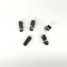 In Stock PJ-208B Earphone Audio Socket 4-pin 2.5 Plug Earphone Socket Plastic Plug thumbnail-3