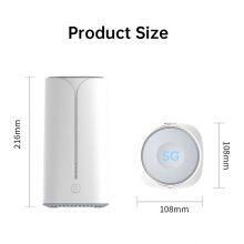 AX3000 Wifi 6 SA NSA 5g Wifi Router With Sim Card Slot thumbnail-2