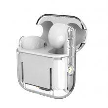 Wireless Earphone Low Latency Transparent Tws BT Earbuds With Wireless Charging Case thumbnail-4