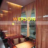 TRANSPARENT STAINLESS STEEL CURTAIN PANELS for Architecture ,shopping Malls, Airport,office,room | Generalmesh