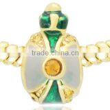 Enameled Easter Faberge Egg Bead for European Charms Bracelet thumbnail-5