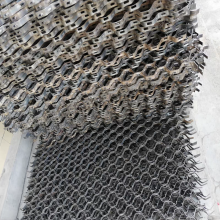 Stainless Steel Refractory Tortoise Shell 304 410 310S Hex Mesh thumbnail-4