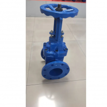 BS DIN PN16 Rising Stem OS&Y Flange Cast Iron GG25 Gate Valve Soft Seal GGG40 GGG50 Ductile Iron Gate Valve thumbnail-4