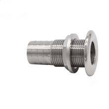 Marine Parts 316 Stainless Steel Thru-Hull Valve Fitting Steel Boat Thru Hull Thru Drain Connector thumbnail-2