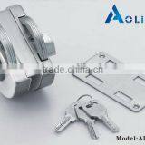 High Quality AD-001B Stainless Steel Glass Door Lock thumbnail-1