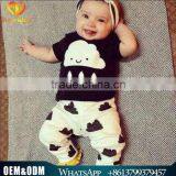 2016 New Style Summer Kids Clothing Sets Infant Toddler Boys Children 100% Cotton Clothes Sets For 12M-4Y thumbnail-1