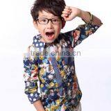 2014 Boys Spring Tshirt With Flower Printing Style thumbnail-1