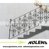 Artistic Pattern Aluminum Handrail Designs/outdoor wrought iron railings