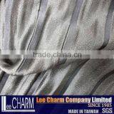 Silver Grey Matellic Decorative Fabric Textile thumbnail-5