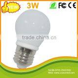 True White 6000k Epistar 2835 3W LED Bulb , 360 Drgee Angle Dimmable LED Bulb Light