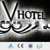 Backlit Lighted Acrylic Words Decorative Acrylic Led Illuminated Channel Letter With Baking Finish for Shop Sign thumbnail-5