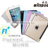 CE&FCC&MSDS Passed Folio Clamshell Bluetooth 3.0 Keyboard Cover Case for IPad Mini4 With Protective Case thumbnail-2