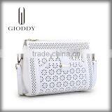 European Fashion Women Hot Sale Plain Color Leather Manufacturers China Leather Tote thumbnail-1