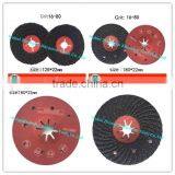 16#-120# 4''-7'' Silicon Carbide Grooved Sand Disc/abrasive Disc thumbnail-1