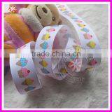 CUPCAKE PRINT GROSGRAIN RIBBON thumbnail-1