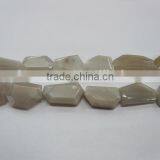 Wholesale Tumbled Flat Loosen Faceted Gemstone Moonstone thumbnail-3