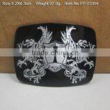 Custom Brand Name Buckle Plate Metal Belt Buckle Manufacturer thumbnail-4