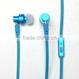 2015 Hot Blue FT-880 Detachable Aluminium Stereo Earphone With Mic thumbnail-1