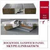 Good Quality Low Cost Rockwool Sandwich Panel for Wall and Roofing thumbnail-4