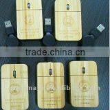 Usb Flat Slim Wooden Mouse