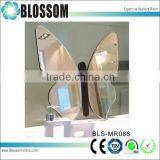 bedroom decor butterfly shaped mirror desktop makeup cosmetic mirror                        
                                                                                Supplier's Choice