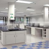 laboratory table with pp sink and brass faucet