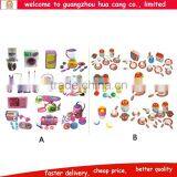 Updated high quality mini desk toys set plastic toys / platic toys set for kids play