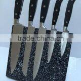 5PCS Stainless Steel Knife Set With POM Handle thumbnail-1