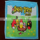 Cartoon Microfiber Velour Pigment Printed Baby Car Square Wash Cloths Cloth Wholesale 3 thumbnail-1