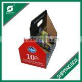CUSTOMIZED WINE SHIPPING BOX 6 BEER PACK BOX GLOSSY PRINTING 6 WINE PACK BOX thumbnail-3
