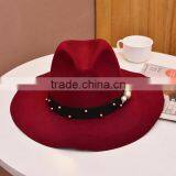 New Arrival Promotional 56-58cm Felt Hand Made Hat thumbnail-4