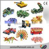 Hot Selling DIY Wooden Three Dimension Puzzle For School thumbnail-1