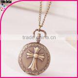 Retro Necklace Watch Wholesale Cross Pocket Watch