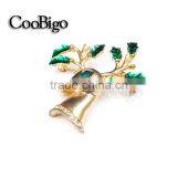 Fashion Jewelry Charming Deer Head Rhinestone Pin Brooch Wedding Invitation Christmas Party Gift Apparel Accessories thumbnail-2