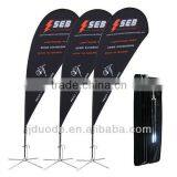 Cheap Beach Teardrop Flags for Outdoor Promotion